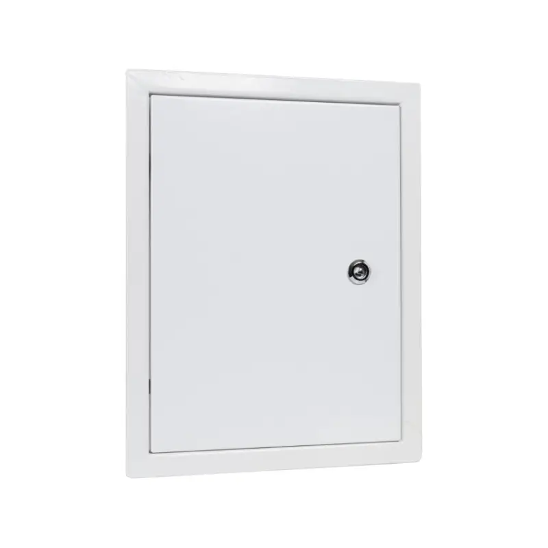 Wereldwijde Verzending Nedco inspectieluik met driehoekslot, staal, 300 x 400 mm