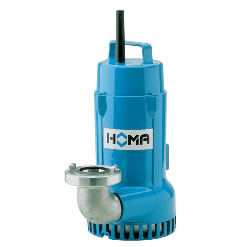 Weekendaanbieding Homa dompelpomp voor schoon- en vuilwater, slijtvast, Storz, aluminium, H 16 W, 0,6 kW, 230 V