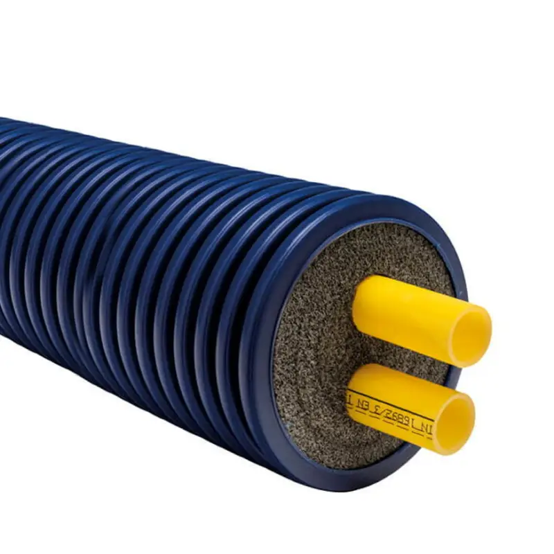 Watts Microflex Duo ge&iuml;soleerde buis, cv, 6 bar, MD16040C, 160/2x 40/3,7 mm, l = maximaal 100 m Gecertificeerd