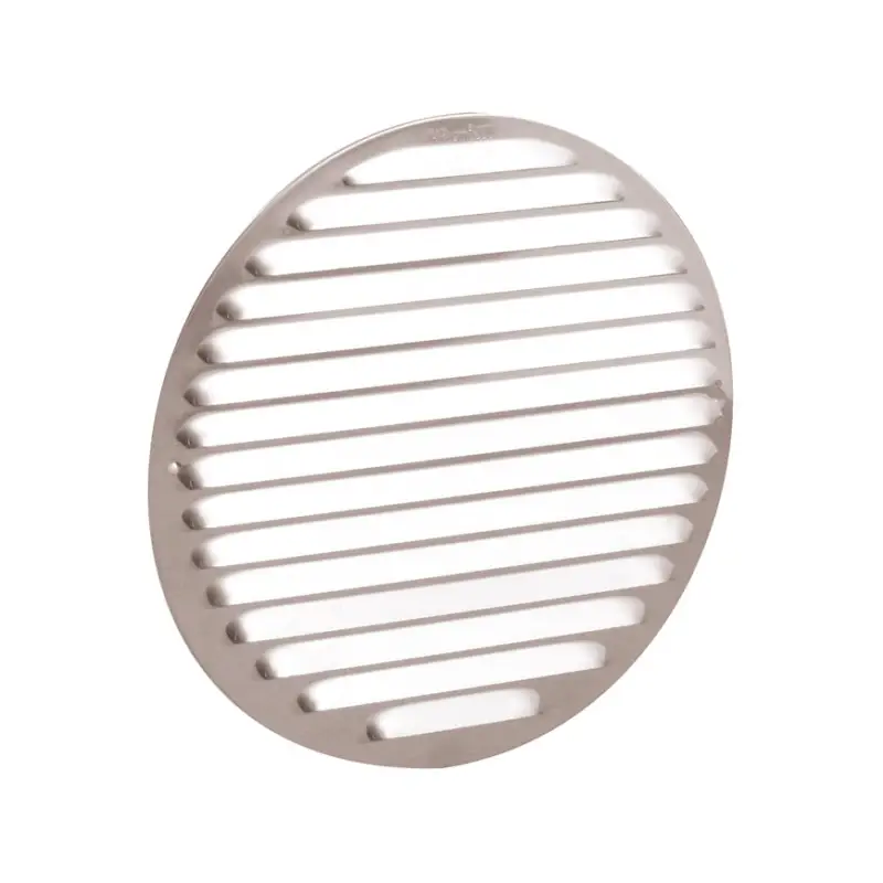 Nedco schoepenrooster, aluminium, kleine schoepen, met bevestigingsklem, 175 mm, aluminium Aanbieding