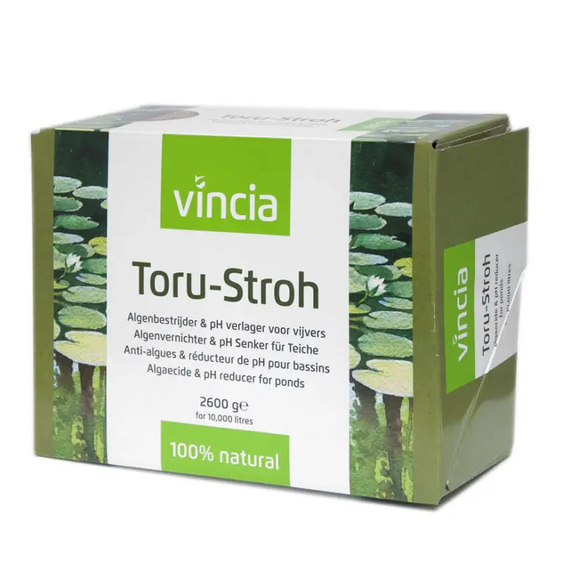 Velda VT Vincia biologische algenbestrijder, Toru-Stroh, 2600 gram Direct Beschikbaar