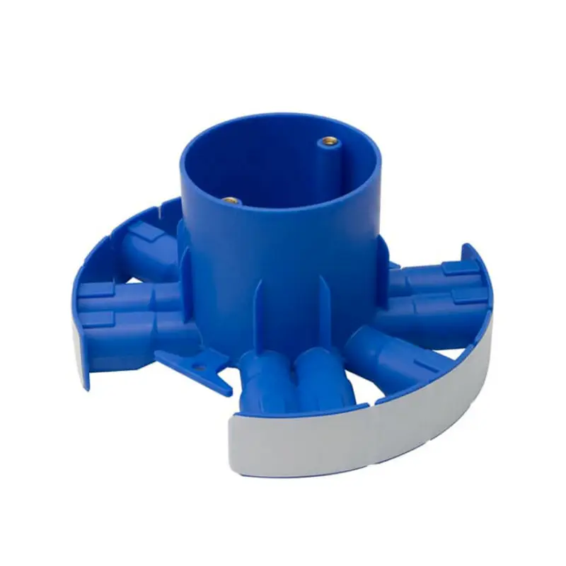 ABB centraaldoos, rond, type C80-16/19, 10x 16/19 mm rondom, diepte 80 mm Laatste Versie