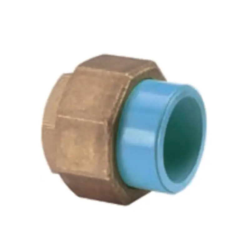 Alleen Vandaag Girair 3-delige koppeling, inwendig lijm x messing binnendraad, 63 mm x 2"