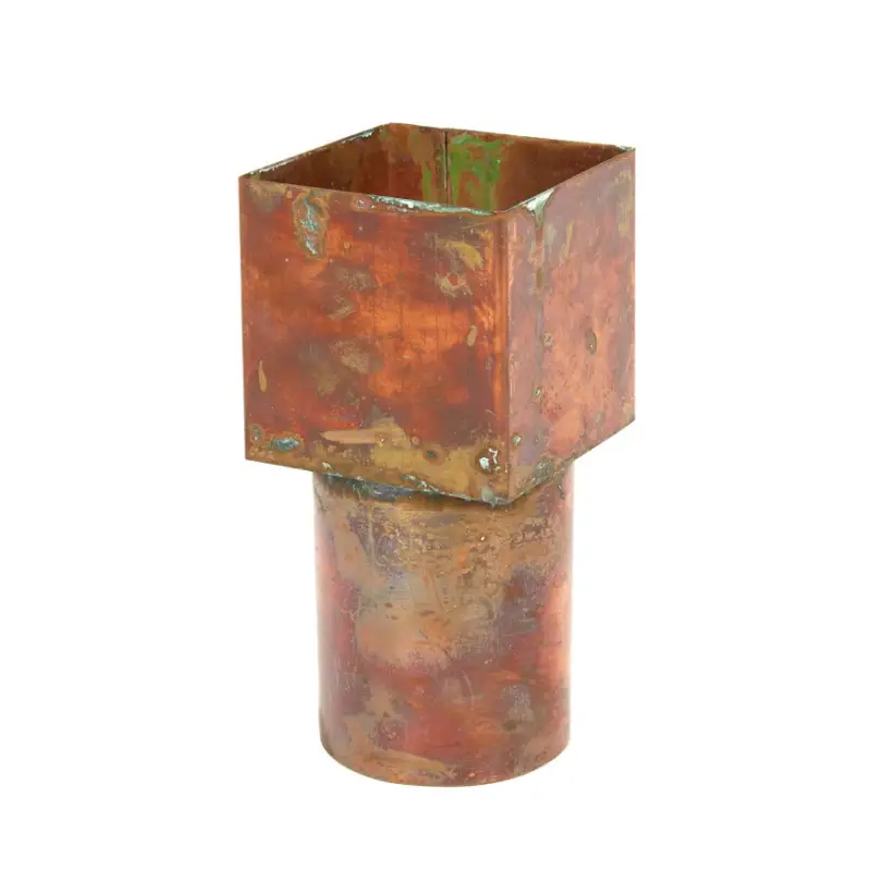 Wereldwijde Verzending Hwa verloopstuk, roodkoper, mof x spie, 100 x 100 x &Oslash; 100 mm