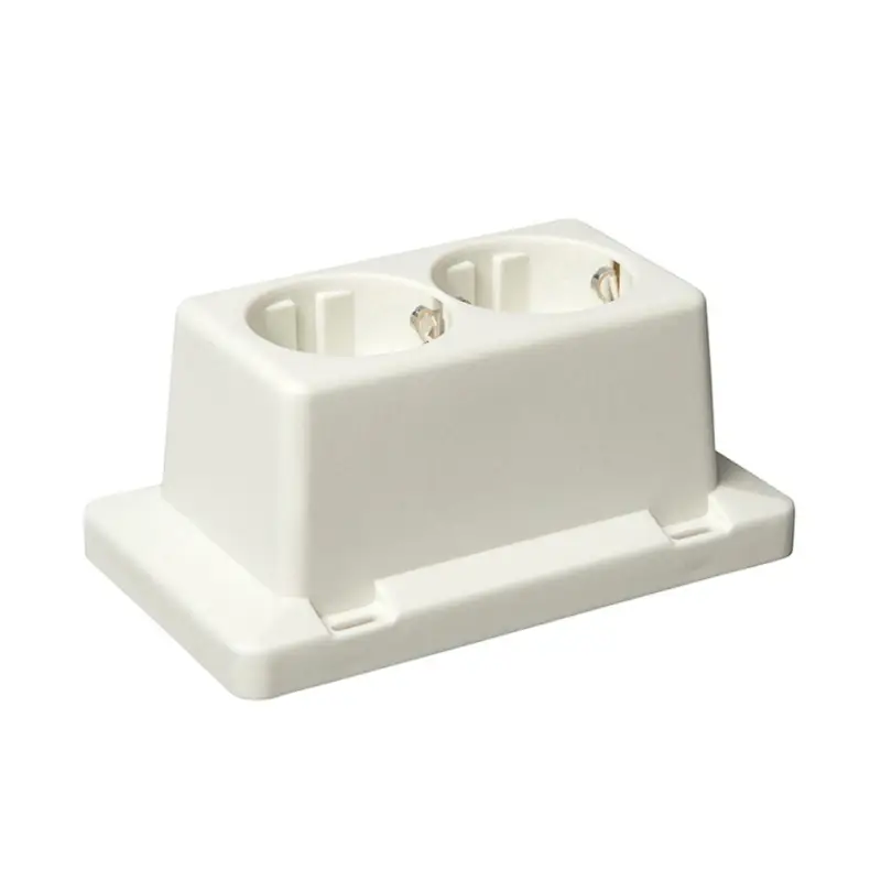 ABB montagedeksel + dubbel wcd, voor lasdoos 3611, 70 x 125 mm Alleen Vandaag