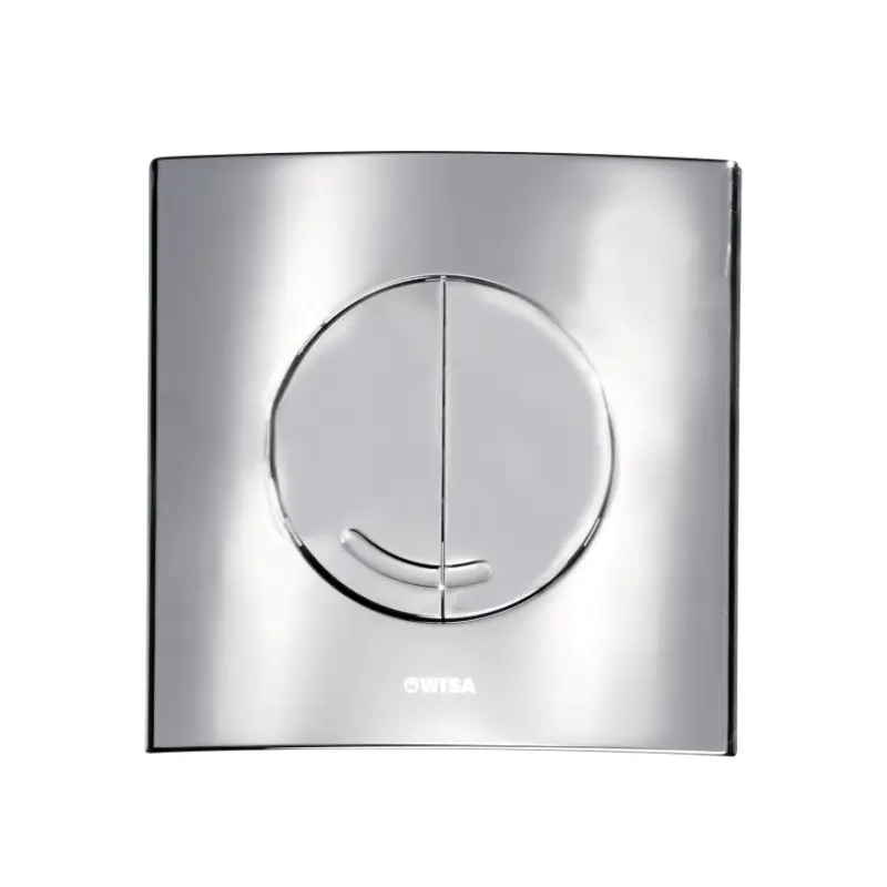 Wisa bedieningspaneel, type Argos DF, voor XS / XF, kunststof, 2-knops, glans chroom Koop Vandaag