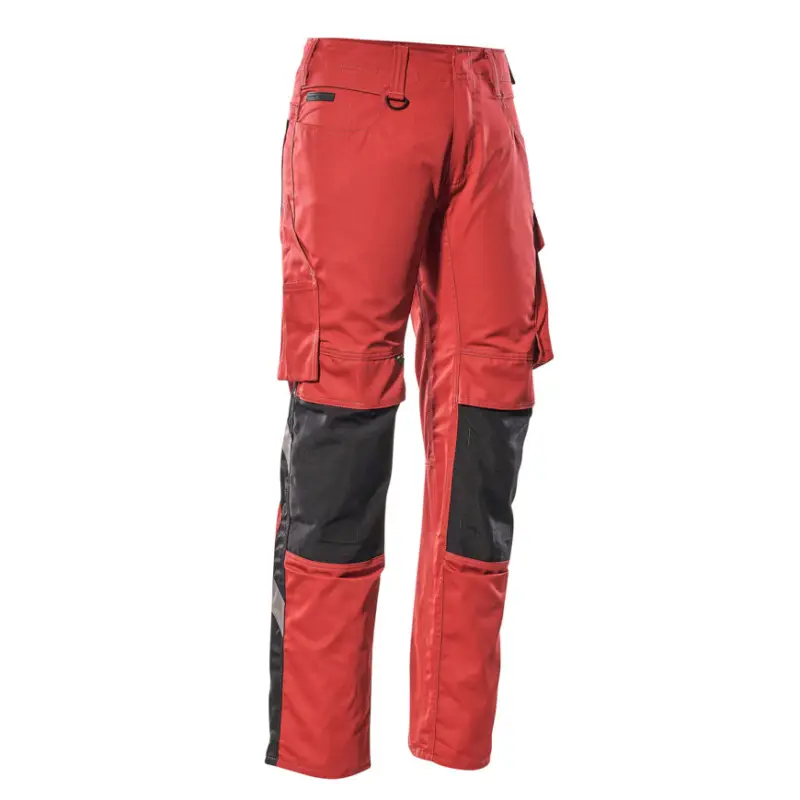 Weekendaanbieding Mascot Mannheim werkbroek, rood/zwart, L76, maat 46