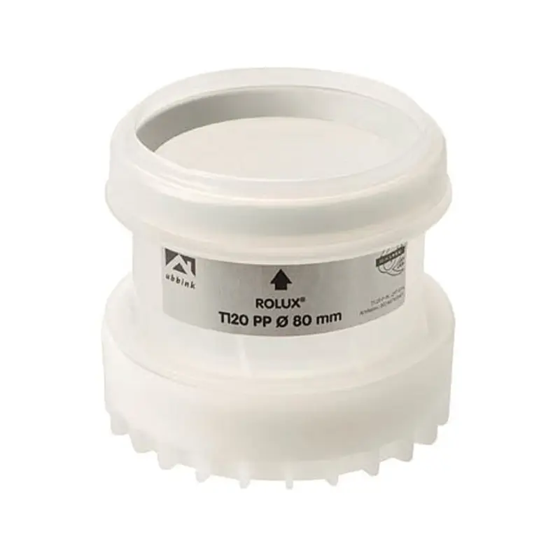 Voordeelprijs Ubbink koppelstuk, Rolux Flex, flex - mof, pp, 80 mm