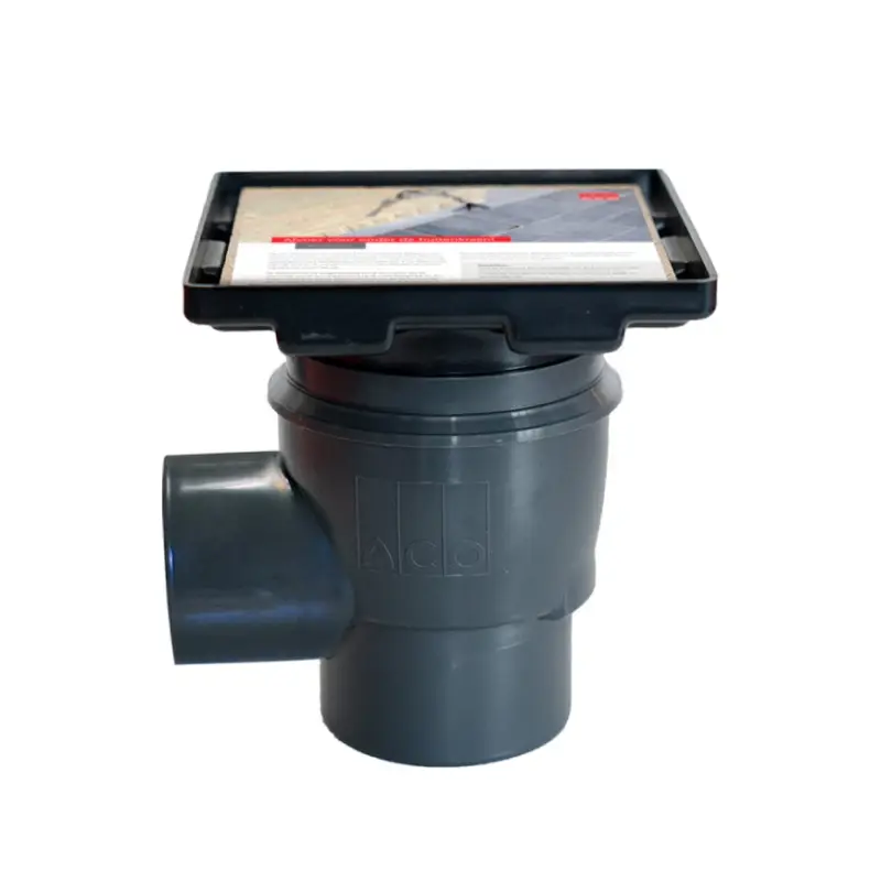ACO afvoerput met tegeldeksel, pvc/abs, niet verstelbaar, 200 x 200 mm, za 75/110 mm Rechtstreeks Van De Fabrikant