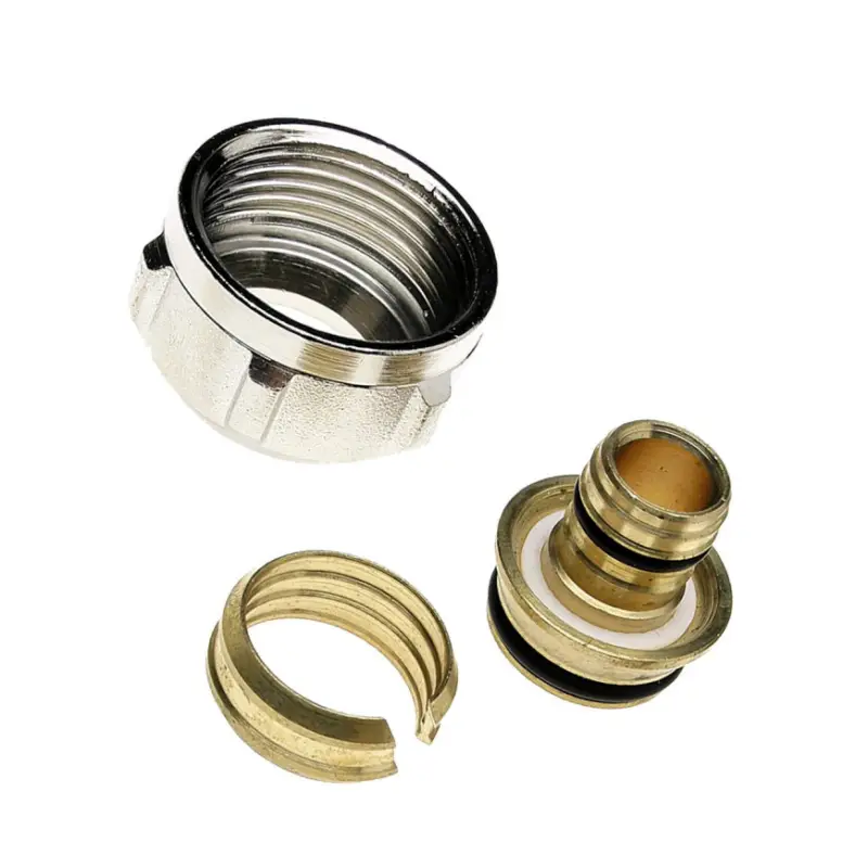 Watts adapter, type RVP, vernikkeld, Euroconus &frac34;", 14 x 2 mm Luxe