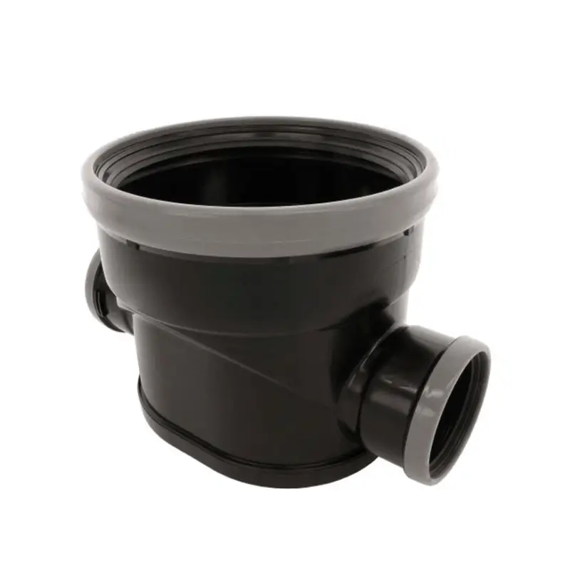 Wavin inspectieput, 315 mm, 2x manchet, pp, excl. deksel, 2x 125 mm Superprijs