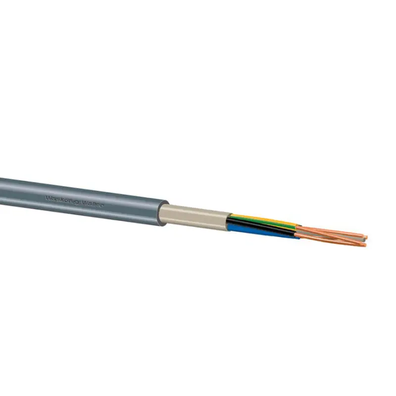 Alleen Vandaag YMvK installatiekabel, Dca-s2, d2, a3, 4G2,5 mm&sup2;, gr/gl-br-zw-gr, l = 100 m