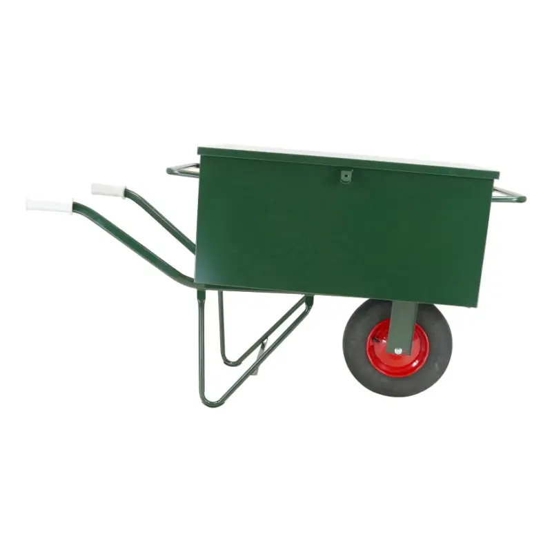 Aanbieding Fort kistkruiwagen met stalen bak, type kist, 180 liter, draagvermogen 150 kg