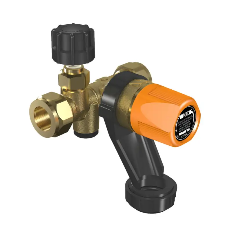 Watts veiligheidsgroep inlaatcombinatie, type BI15, &frac12;" x 15 mm, knel Alleen Vandaag