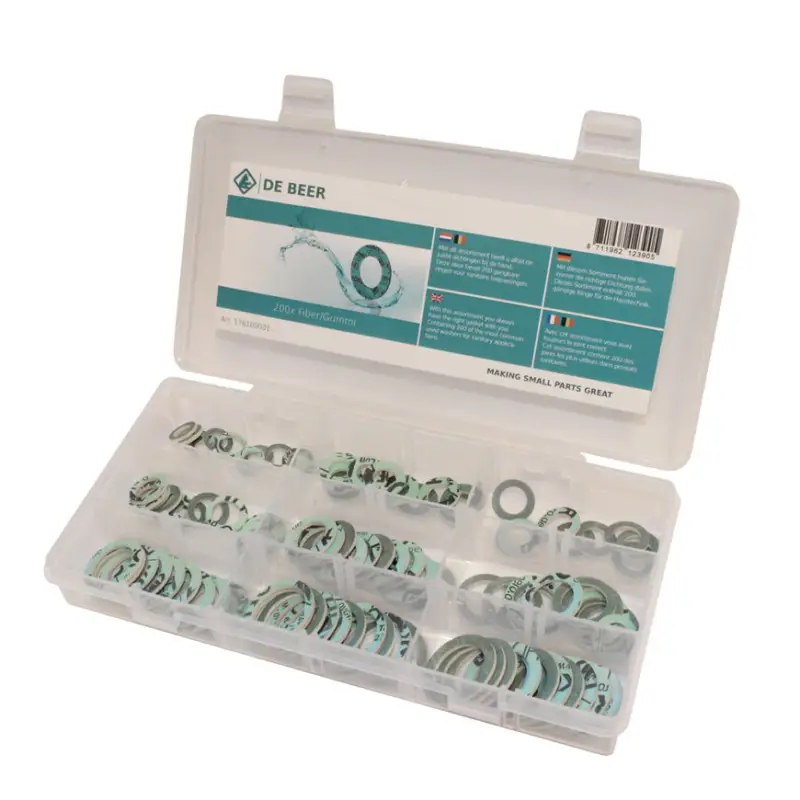 Actieprijs De Beer assortimentsdoos met K&Ouml;RO HD ringen, 90-delig