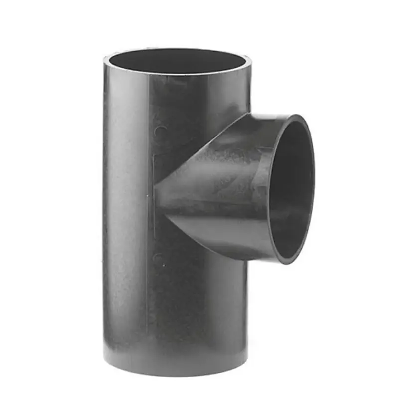 Voordeelprijs T-stuk 88,5°, hdpe, 3x spie, zwart, KOMO, 75 mm