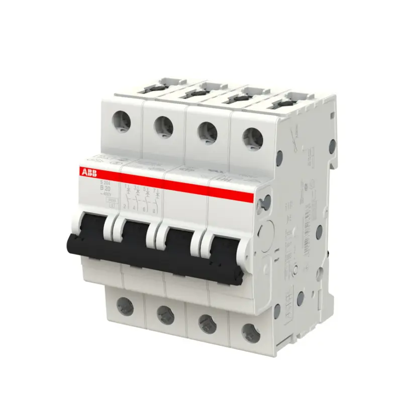 ABB installatieautomaat, 4P, 6 kA, B-karakteristiek, 20 A Aanbieding