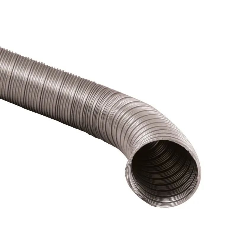 Actieprijs Nedco afvoerslang, rvs, flexibel, temperatuurbereik tot 600 °C, d = 100 mm, l = maximaal 30 m