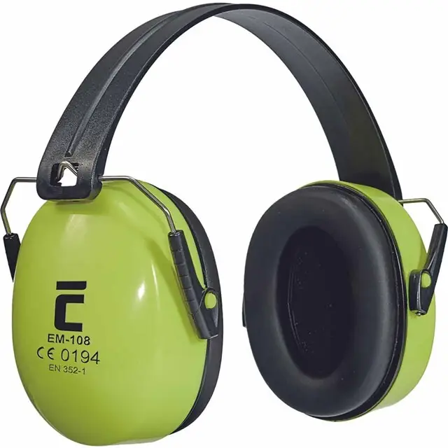 CERVA Ciron Oorbeschermer Advance Earmuff HV Geel Flitsaanbieding