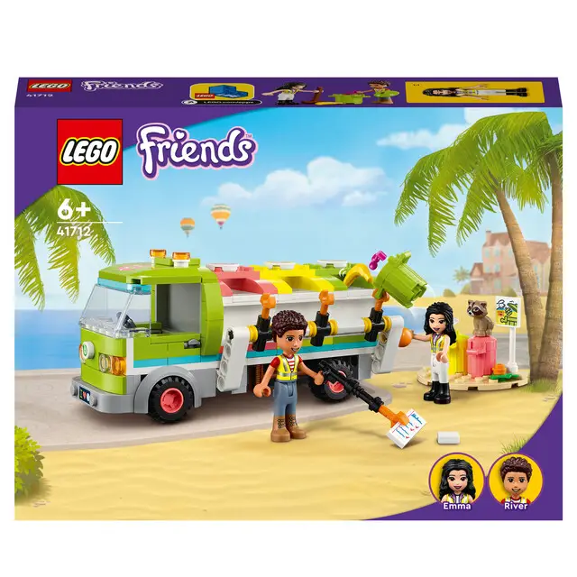 Luxe LEGO Friends 41712 - Recycle vrachtwagen
