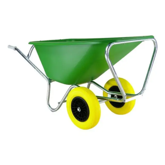 Kruiwagen Altrad Fort -165 Liter F&S-165/2 - Groen 2 Flex Pro Anti-lek wielen Exclusieve Aanbieding