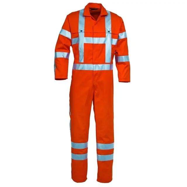 Rechtstreeks Van De Fabrikant HAVEP Hi-Vis Overall RWS 2400 Oranje Maat 52