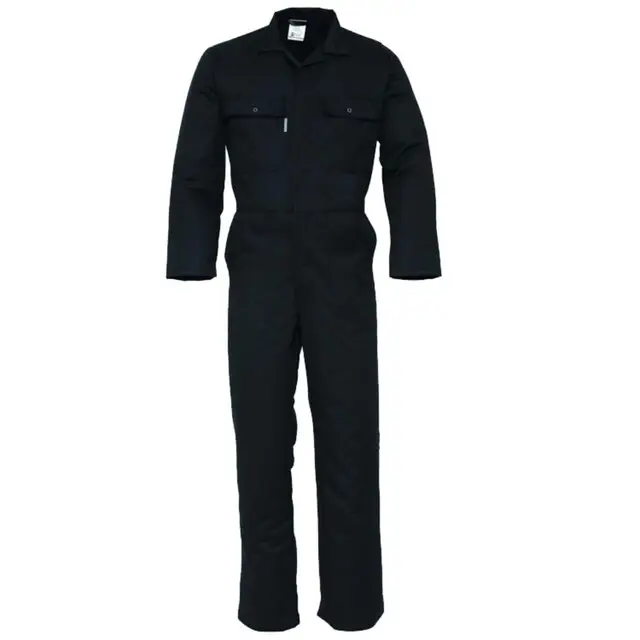 Beperkt Aanbod Havep Basic Polyester/Katoen Overall 2096 Zwart Maat 46