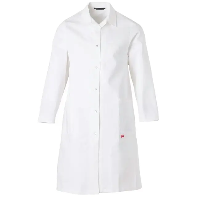 Koop Vandaag HAVEP Lange Stofjas Wit Maat 2XL