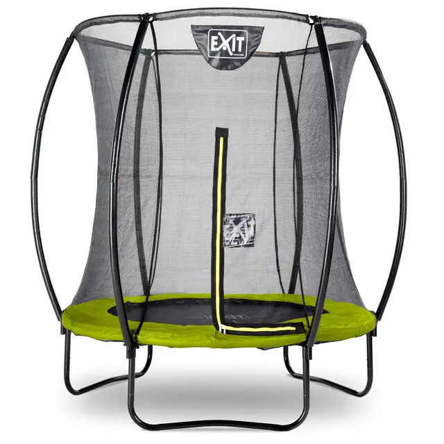 EXIT Trampoline Silhouette Regular Limoen - Ø 183 cm Safety Net Koopje