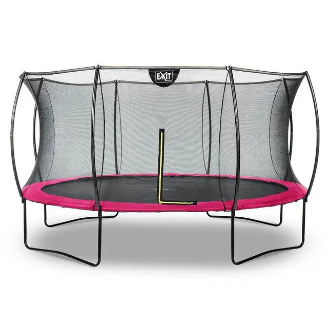 EXIT Trampoline Silhouette Regular Roze - Ø 427 cm Safety Net Nieuw Model
