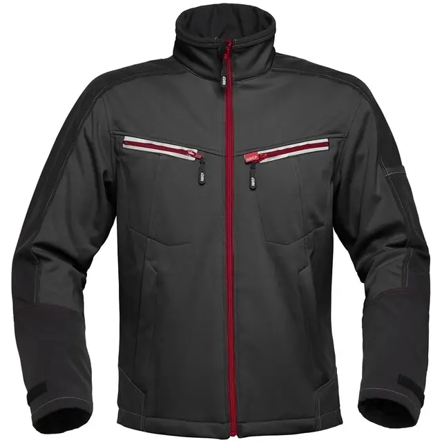 HAVEP Attitude Softshell Jas Zwart/Charcoal Grijs Maat XL Dagaanbieding