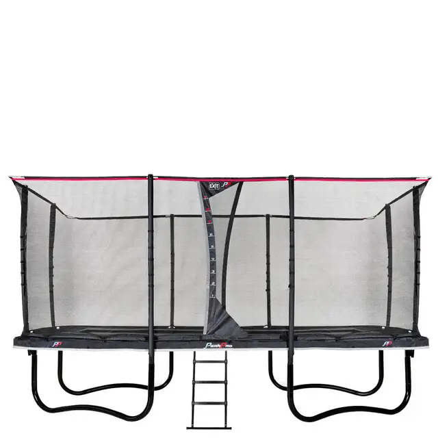 Professioneel EXIT Trampoline PeakPro Zwart - 305 x 519 cm