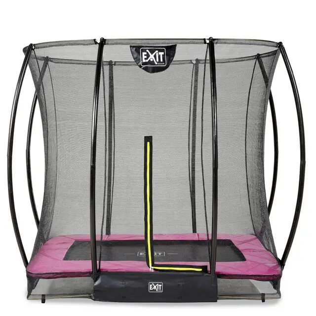 EXIT Trampoline Silhouette Inground Pink - 153 x 214 cm Seizoensaanbieding