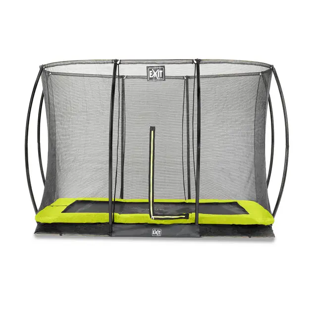 EXIT Trampoline Silhouette Inground Groen - 214 x 305 cm Trendy