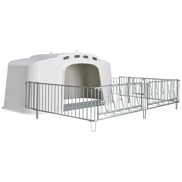 Gecertificeerd CalfOTel XL-10 Groepshok - Inclusief Hekwerk (met Vastzetsysteem)