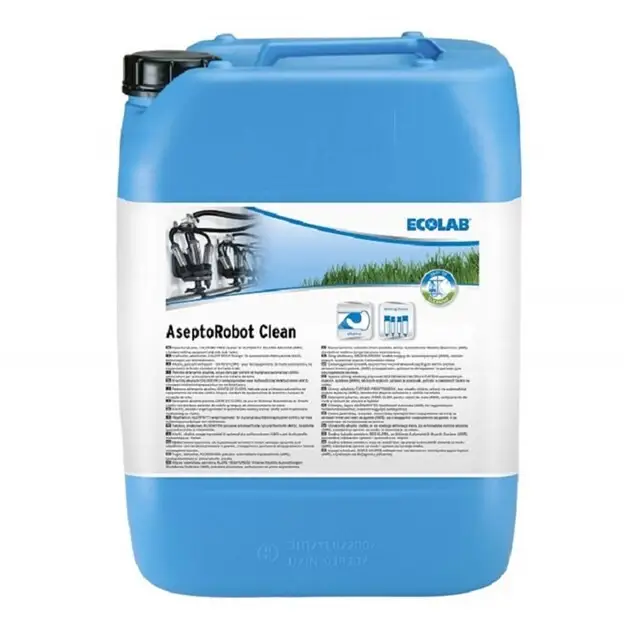 Asepto Robot Clean Ecolab - (Reiniging Melkrobot / Chloorvrij / Alkalisch) - 27 Kg Bestel Nu