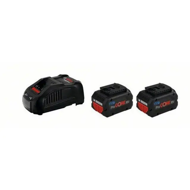 Uitverkoop Bosch 2 x ProCORE Accu's En Oplader 18V 5.5 Ah + GAL 1880 CV