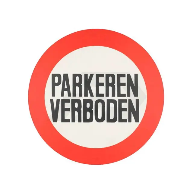 Repko Bord Rond Parkeren Verboden Diameter 23,6 cm Actieprijs