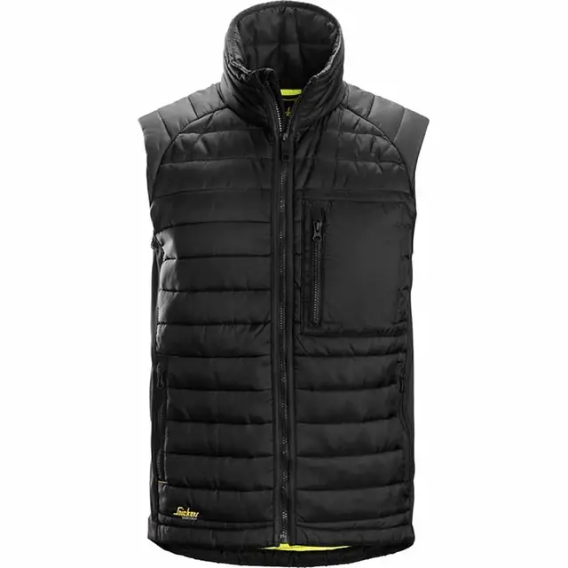 Laatste Versie Snickers Allroundwork Bodywarmer 4512 Zwart (0404) Maat XL