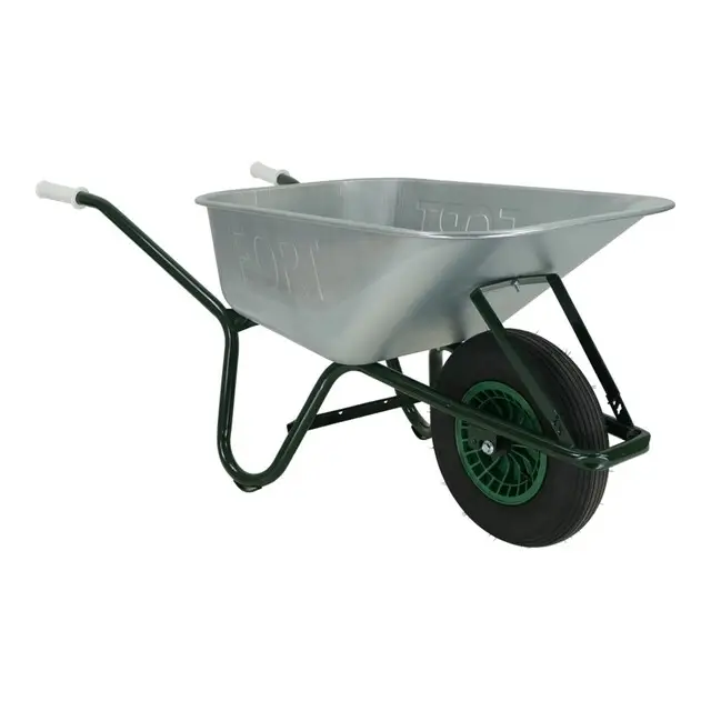 Altrad Fort kruiwagen met gegalvaniseerde bak 90 liter Dagaanbieding