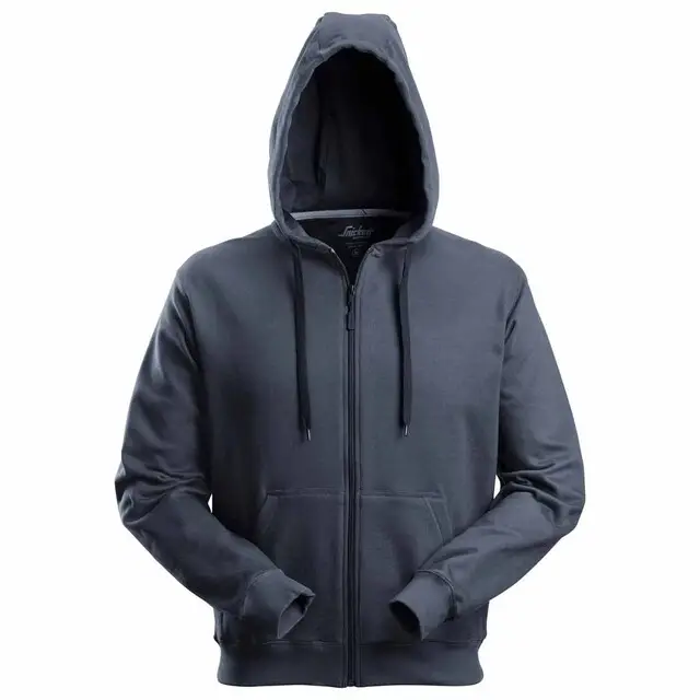 Laatste Versie Snickers Classic Zip Hoodie 2801 Donker Blauw (9500) Maat L