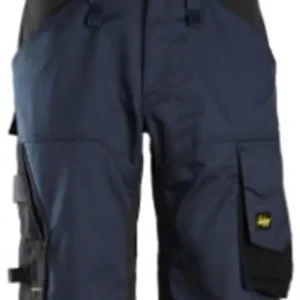 Snickers Korte Werkbroek 6153 Staal-grijs - Zwart (5804) Maat 060 Shop Nu