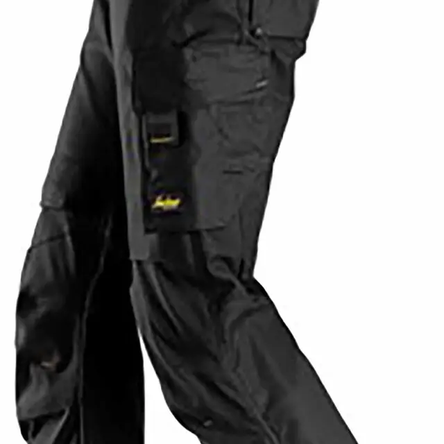 Snickers Aw Canvas+ Strtch Trouser 6324 Zwart (0404) Maat 052 Favoriet