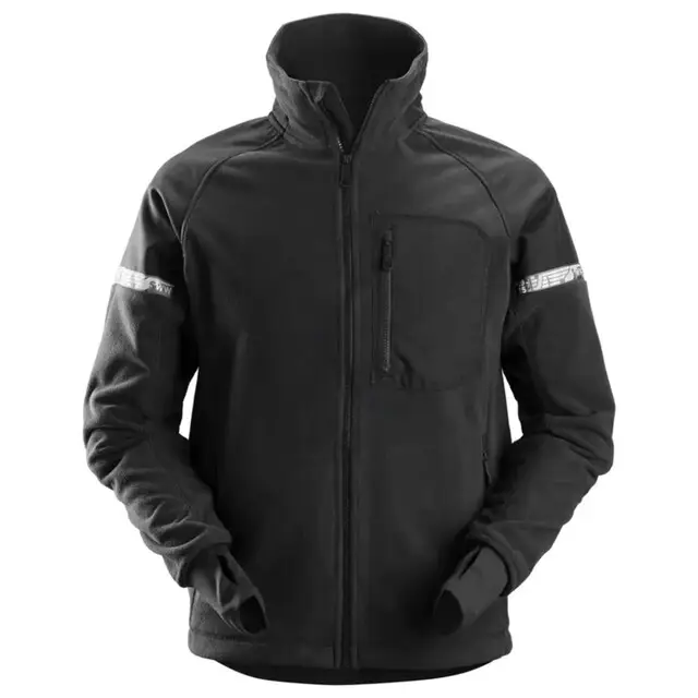 Snickers Fleece Jack 8005 Zwart (0404) Maat XXXL Actieprijs