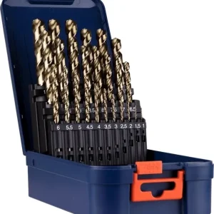 Rotec HSS-E Spiraalborenset Type '111 N - 脴1-13 mm - 25-delig Beperkte Voorraad