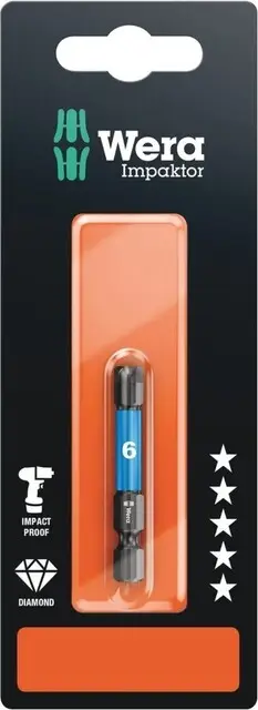 840/4 Imp Dc Impaktor Bits Zb, 6 X 50 Mm Laatste Versie