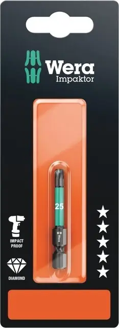 867/4 Imp Dc Zb Impaktor Torx® Bits, Tx 25 X 50 Mm Meest Verkocht