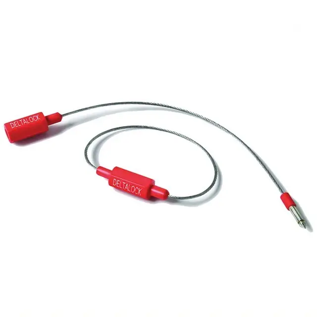 DELTALOCK - Bevestigings kabel - 19 cmRood Weekendaanbieding