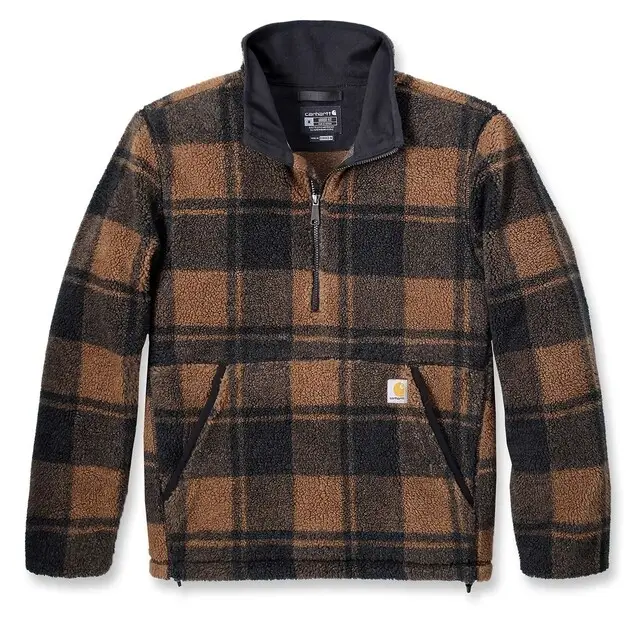 Carhartt 106443 Sweatshirt Bruin/Zwart - maat 2XL Handgemaakt