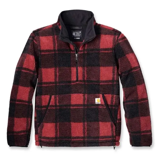 Carhartt 106443 Sweatshirt Rood/Zwart - maat S Nieuwe Collectie